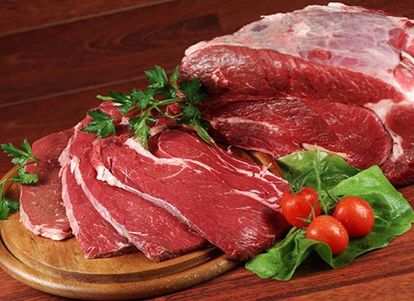 Красное мясо. Оно содержит изрядное количество белков, витаминов, железа и цинка - элементов, снабжающих организм энергией. Красное мясо. Оно содержит изрядное количество белков, витаминов, железа и цинка - элементов, снабжающих организм энергией.