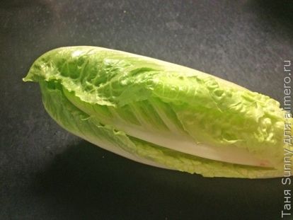 Зелёный салат с кукурузной крупой