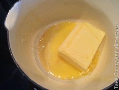 Коричневое масло beurre noisette