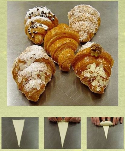 Классические круассаны, которые можно приготовить как с конфитюром, так и со сгущенкой или любой другой начинкой. Классические круассаны, которые можно приготовить как с конфитюром, так и со сгущенкой или любой другой начинкой.