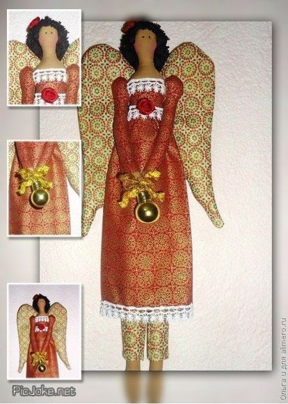 Новогодний винтажный ангел Новогодний винтажный ангел