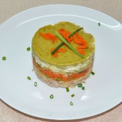 Салат с тунцом и грейпфрутом Салат с тунцом и грейпфрутом