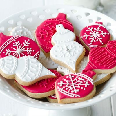 Вкусное и красивое новогоднее печенье