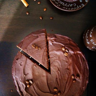 Глазированный шоколадный торт от Марты Стюарт