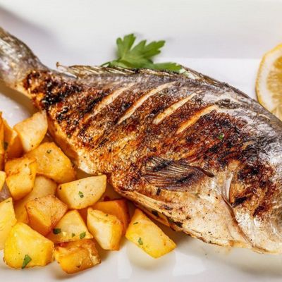 Рецепт жареной маринованной рыбы без масла