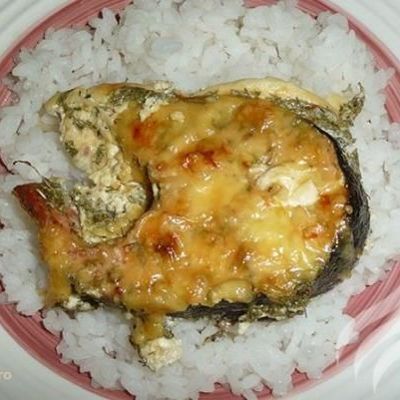 Рыба кижуч в сливочном соусе