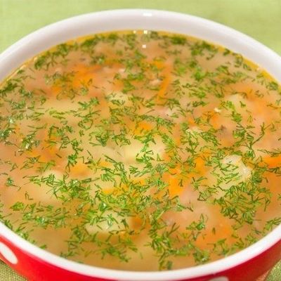 Суп из консервы горбуши