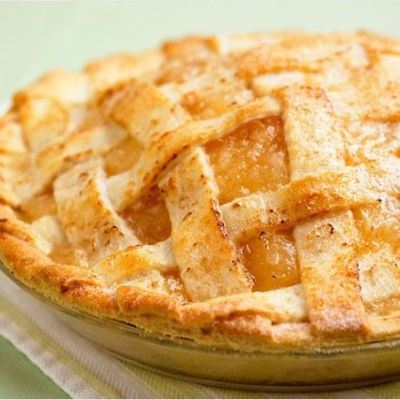 Пирог с начинкой из яблочного варенья