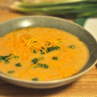 Пивной суп с сыром