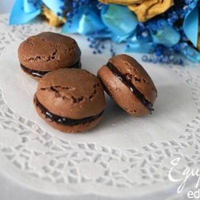 Шоколадные макаруны Macarons
