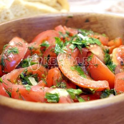 Салат из помидоров Амато