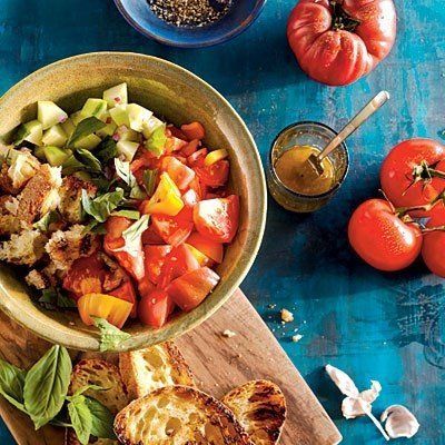 Итальянский салат с красными перцами