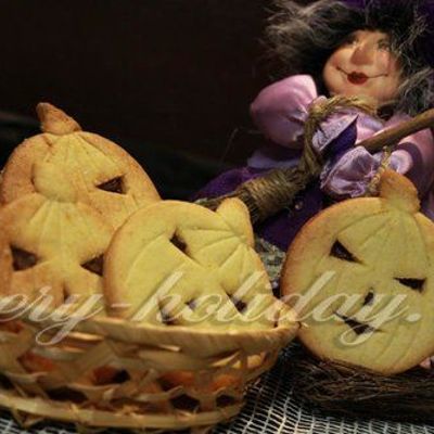 Печенье на Хэллоуин Злобные тыковки