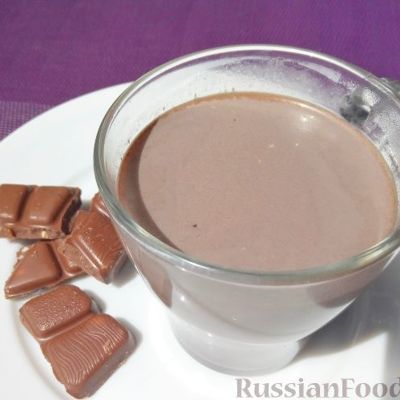 Какао с молоком или сливками