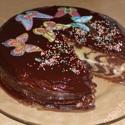 Торт Зебра