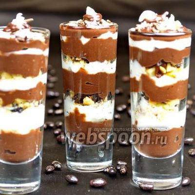 Ванильно-шоколадный десерт