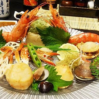 Осети рёри - праздничное блюдо из морепродуктов