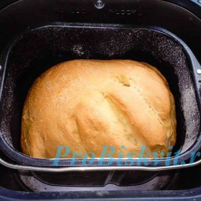 Хлеб в хлебопечке из кукурузной муки
