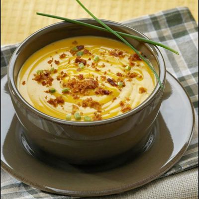 Сырный суп по французски