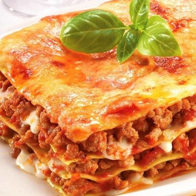 Запечённое блюдо по-итальянски Лазанья