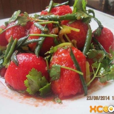 Вкусный корейский салат из помидоров