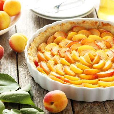 Пирог с абрикосами: рецепт абрикосовой розы
