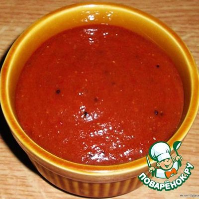 Томатный соус По-индийски из свежих томатов