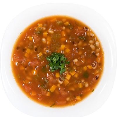 Греческий суп из овощей и фасоли