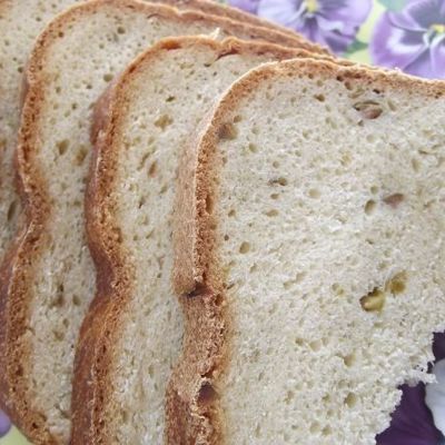 Хлеб с оливками и итальянскими травами в хлебопечке