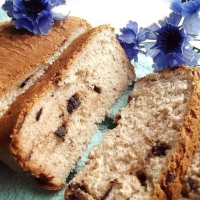 Сладкий хлеб с шоколадом в хлебопечке