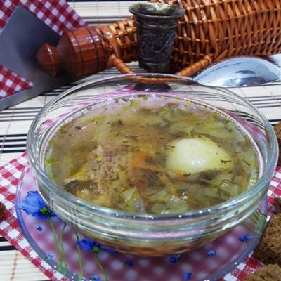 Сытный суп из домашних крылышек и овощей простой и удачный рецепт