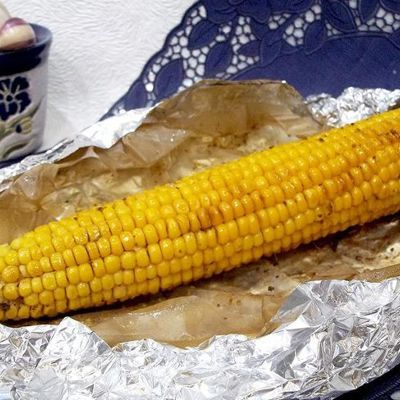 Мой новый рецепт запеченной кукурузы в духовке