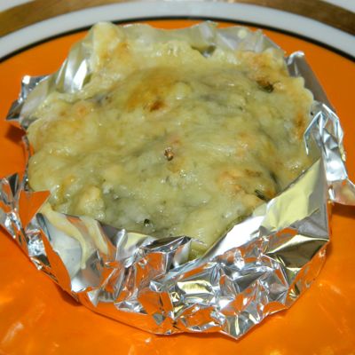 Порционный ароматный картофель в шубке