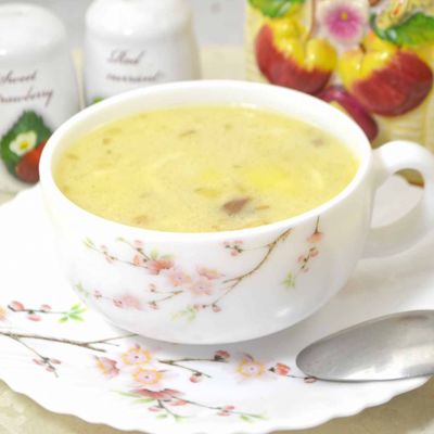 Вкуснейший суп с домашней пастой и белыми грибами
