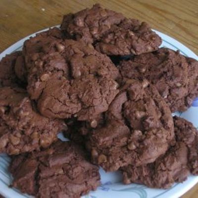 Вкусные и нежные шоколадные печеньки своими руками