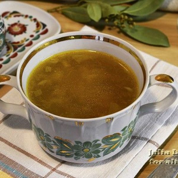 Как варить курины суп