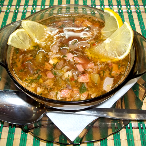 Солянка мясная классическая пошаговый рецепт с в домашних условиях
