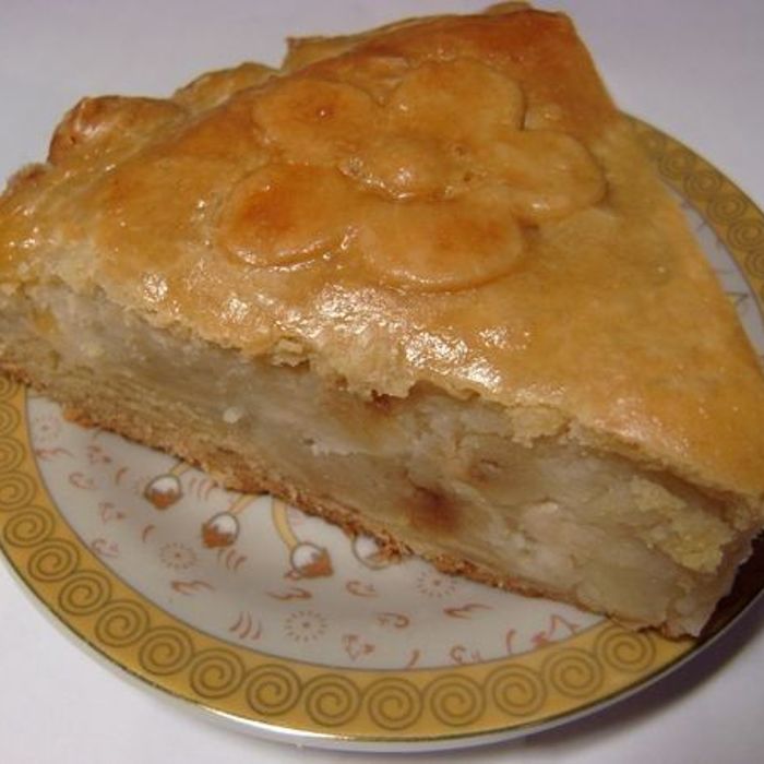 Пирог с картошкой и майонезом в духовке рецепт