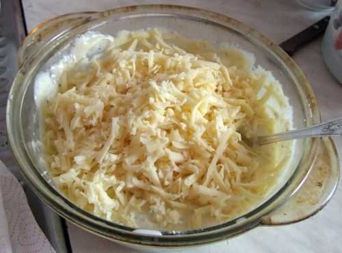 Сырное суфле "Солнечное" Сырное суфле "Солнечное"