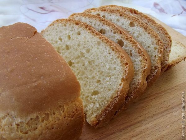 рисовый хлеб в хлебопечке