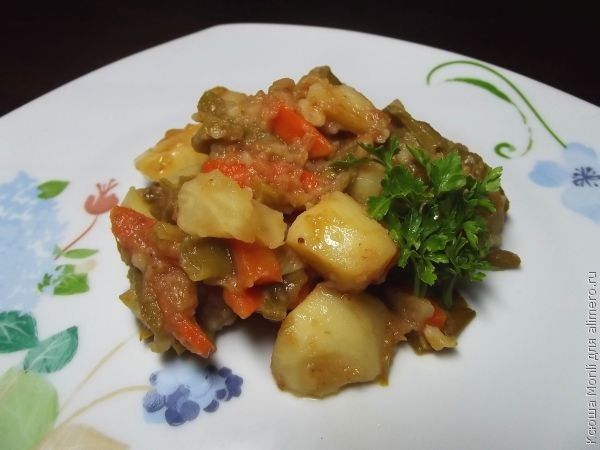 овощное рагу с картофелем