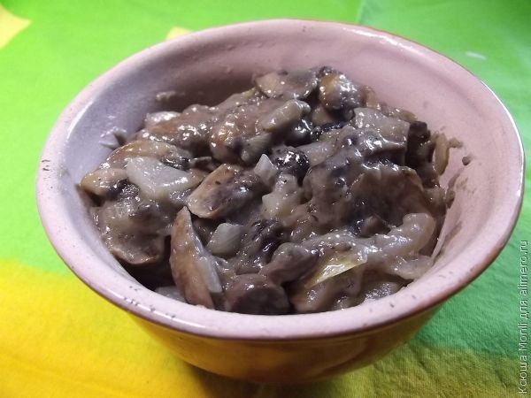 рецепт приготовления жульена с грибами