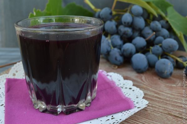 виноградный сок в соковарке