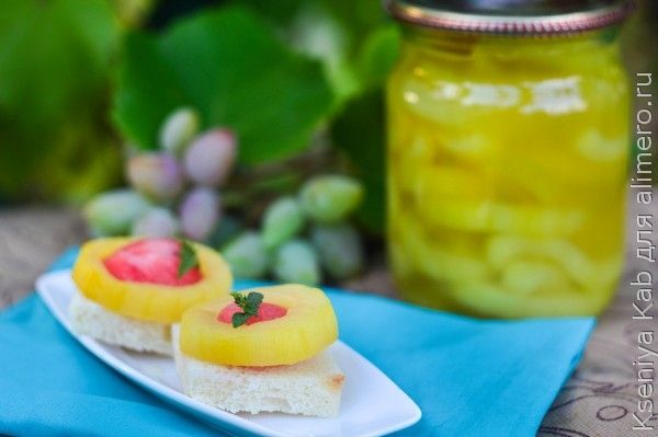 Ананасов из кабачков с ананасовым сиропом Ананасов из кабачков с ананасовым сиропом
