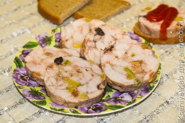 ветчина из курицы рецепт с фото ветчина из курицы рецепт с фото