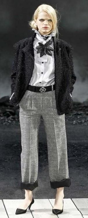 Chanel в стиле гранж.