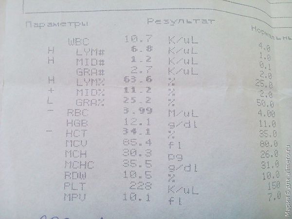 анализы анализы