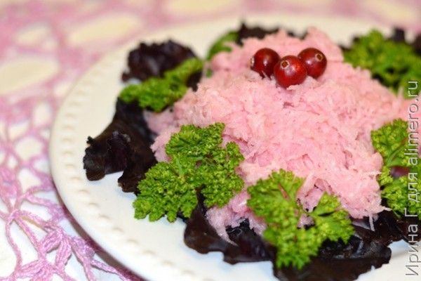 салат из черной редьки рецепт
