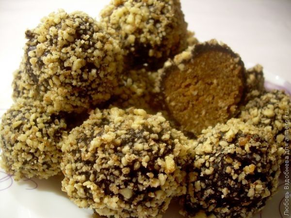 Печенье в шоколаде "Каштан"