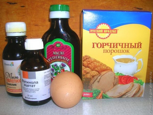 Маска из горчицы для волос Маска из горчицы для волос